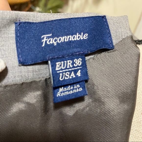 Imported Façonnable Critical Line Midi Dress - Picture 14 of 16